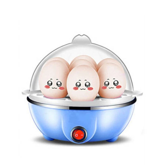 Electric Egg Boiler with 7-Egg Tray and Clear Lid
