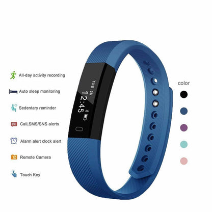 SmartFit Slim Activity Tracker – Fitness & Sleep Monitor Watch with Call Alerts