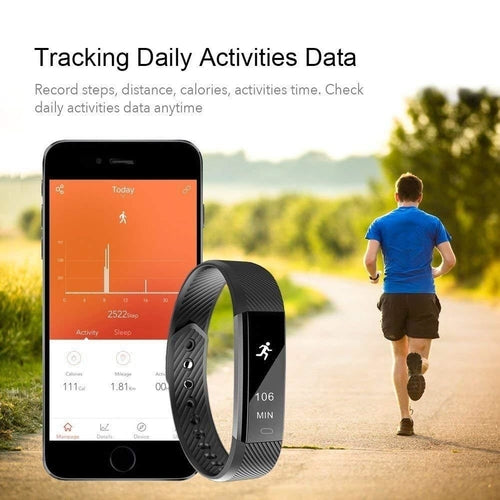 SmartFit Slim Activity Tracker – Fitness & Sleep Monitor Watch with Call Alerts