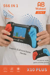 X10 Plus Retro Handheld Game Console – 566 Built-in Games, 3.5" Screen, TV Output