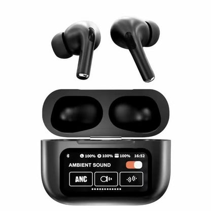 EchoTouch Pro Wireless Earbuds – ANC with Touch-Screen Charging Case