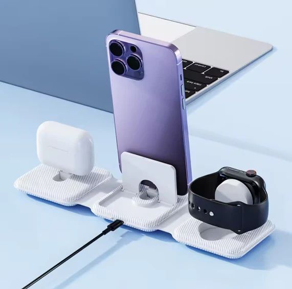 3 in 1 Foldable Magnetic Wireless Charger